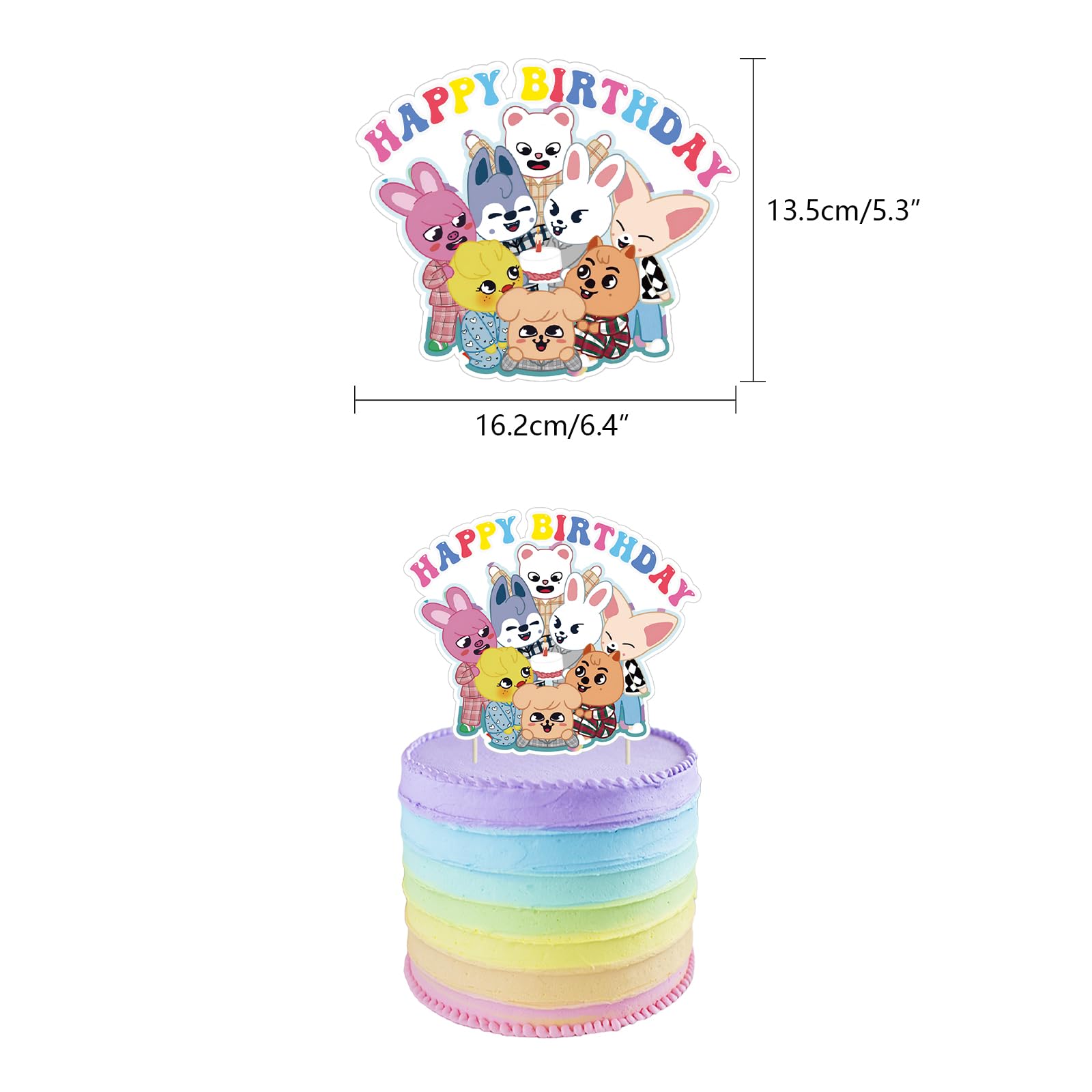 Amazon.co.jp: SKZOO Stray Kids 誕生日パーティーデコレーション